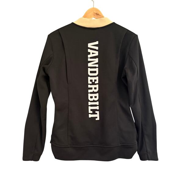 Nike Dri-Fit Vanderbilt Commodores Black Gold Zip Jacket Women’s Small S - Picture 2 of 15
